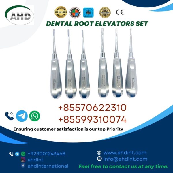 DENTAL ROOT ELEVATORS SET