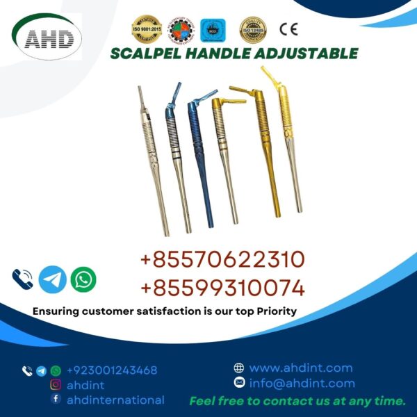 SCALPEL HANDLE ADJUSTABLE