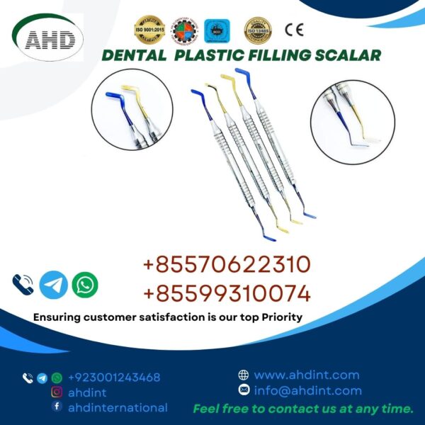 DENTAL PLASTIC FILLING SCALAR
