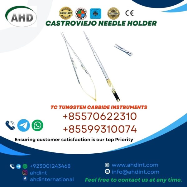 CASTROVIEJO NEEDLE HOLDER