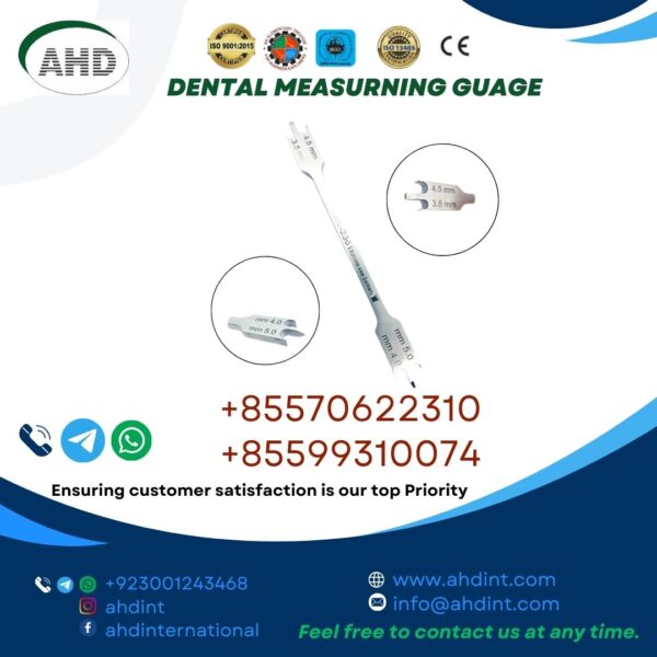 DENTAL MEASURNING GUAGE