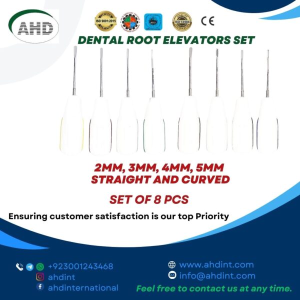 DENTAL ROOT ELEVATORS SET