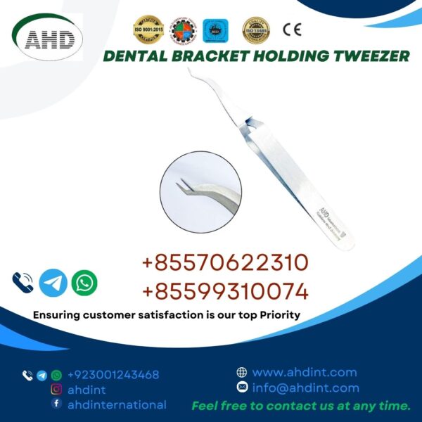 DENTAL BRACKET HOLDING TWEEZER