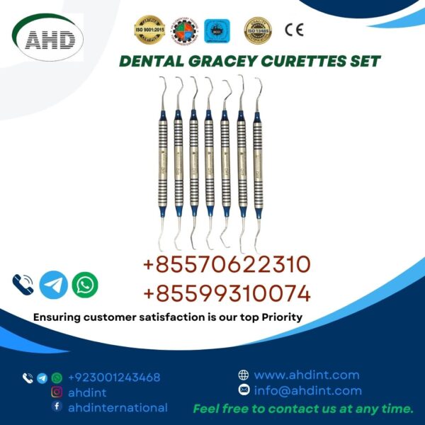 DENTAL GRACEY CURETTES SET