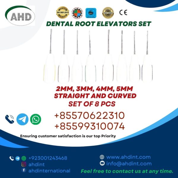 DENTAL ROOT ELEVATORS SET