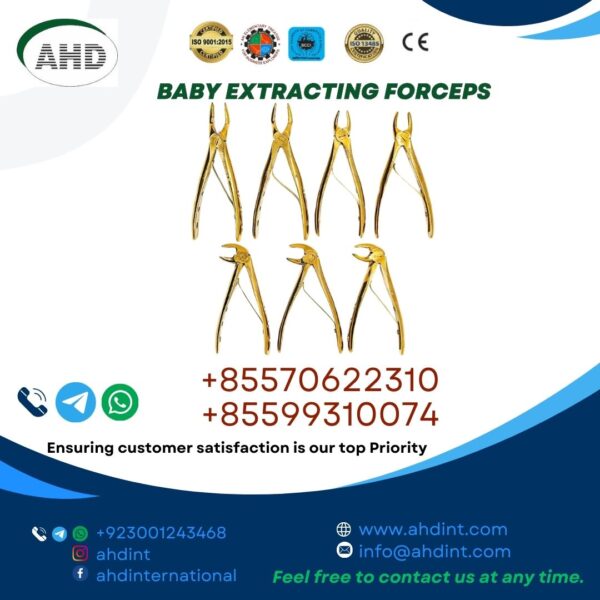 BABY EXTRACTING FORCEPS