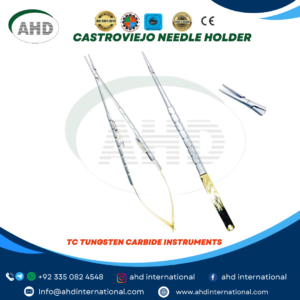 Castroviejo Needle Holder TC