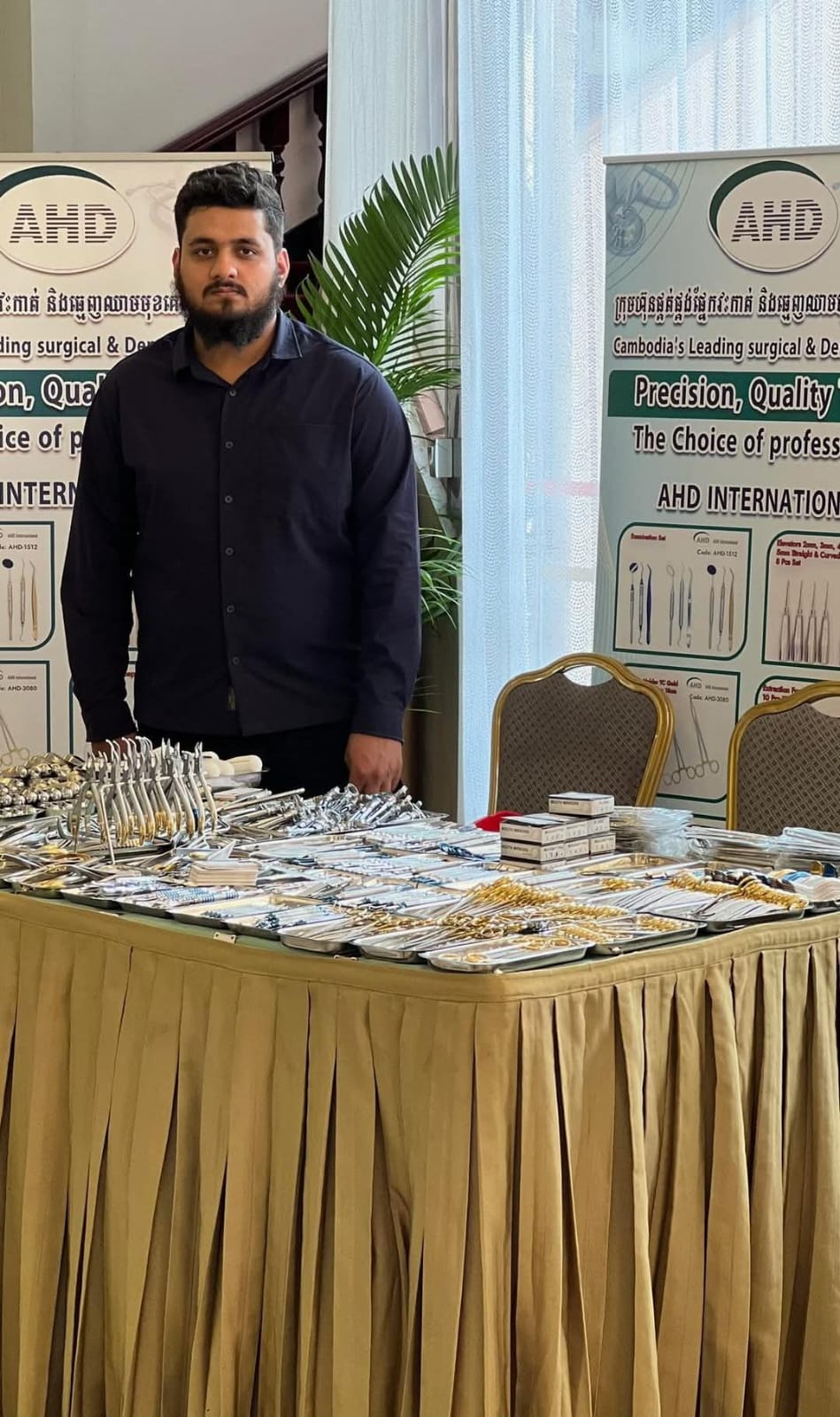 M. Umar Yousaf, CEO of AHD International